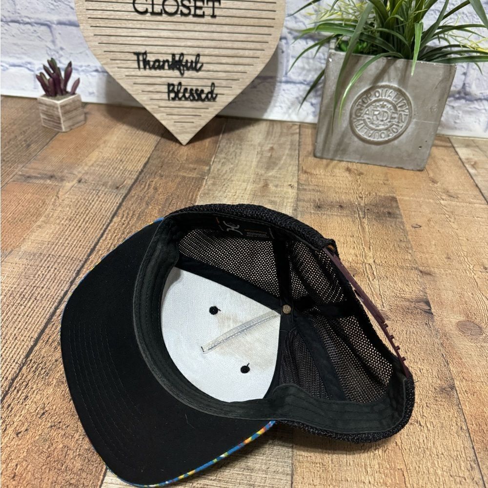 Get Your Hooey Snapback Baseball Cap Hat Multi-Color Mesh Aztec Rodeo - Picture 4 of 7